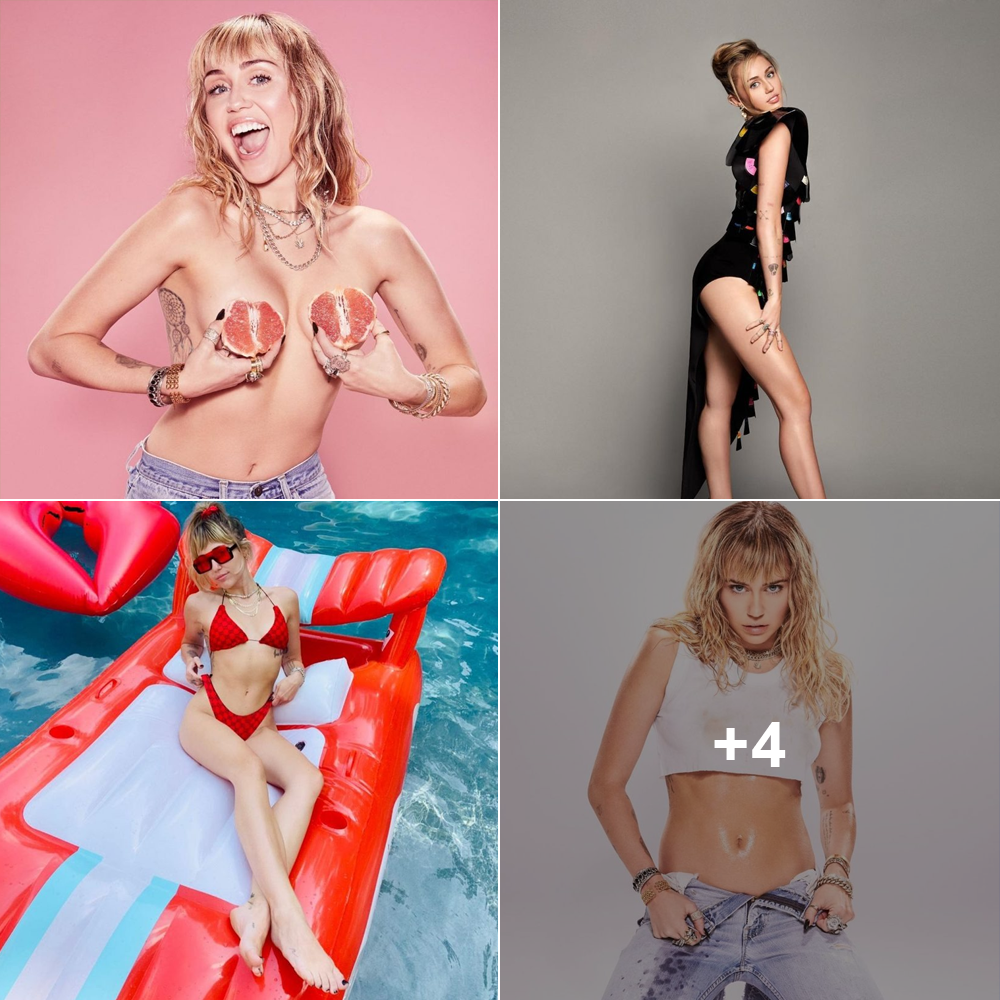 Alluring And Provocative Images Of Miley Cyrus